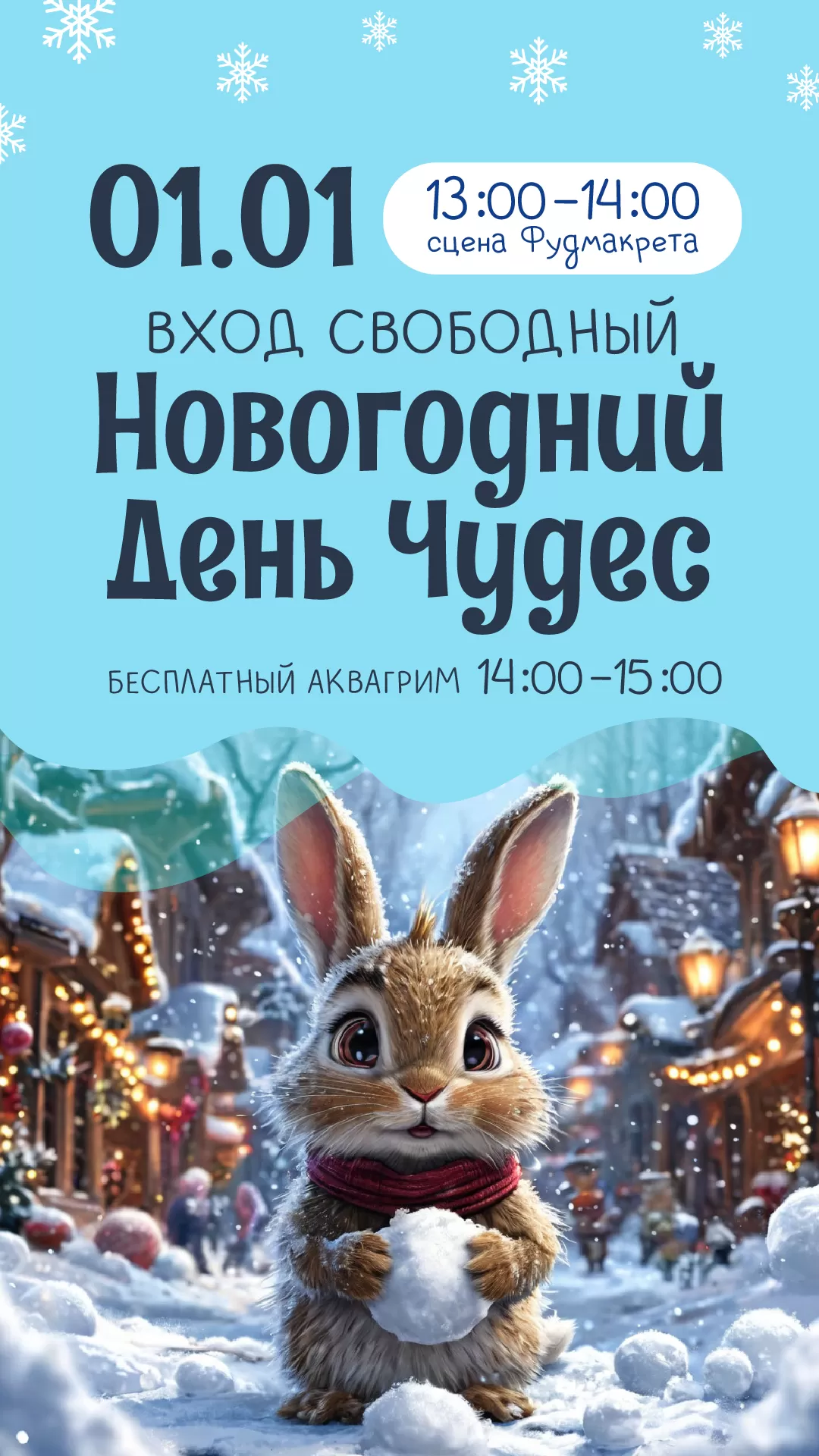 Детская анимация День чудес_01.01.25